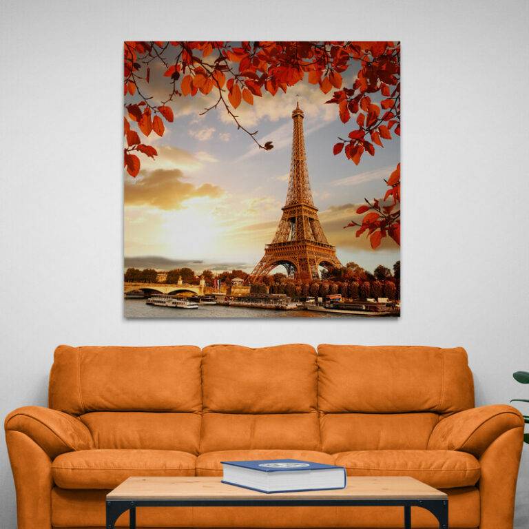 Tableau Arbre Coucher De Soleil | Tableaux Du Monde