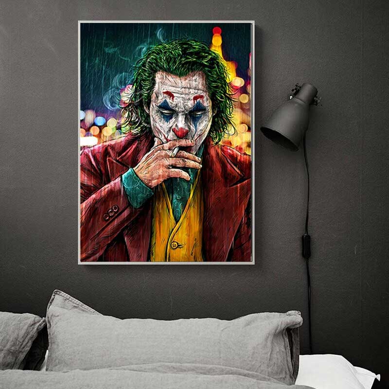 Peinture sur toile - Joker - Le Joker - Accessoires de décoration