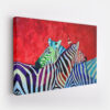 peinture zebre moderne