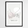 Tableau Couple Personnalisé
