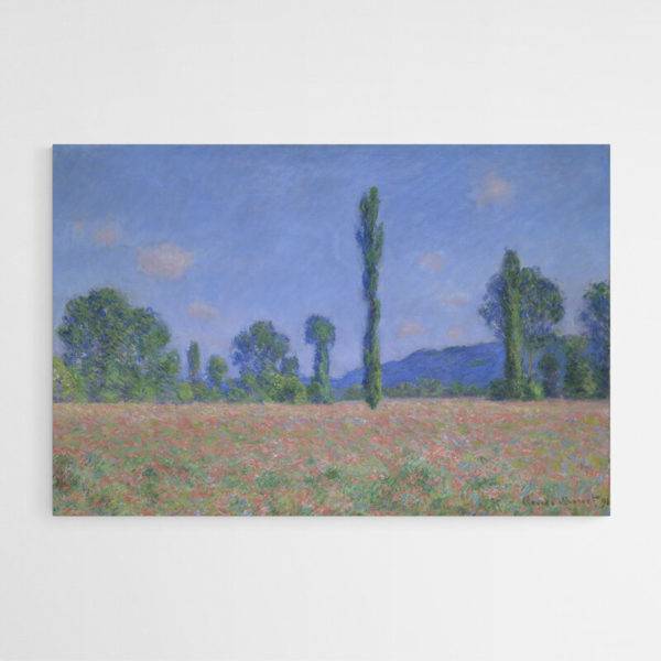 Monet Champ de coquelicots Giverny