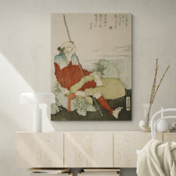 Autoportrait Hokusai salon