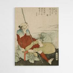 Tableau Autoportrait Hokusai