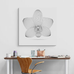 tableau orchidee moderne