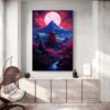 tableau theme montagne deco moderne