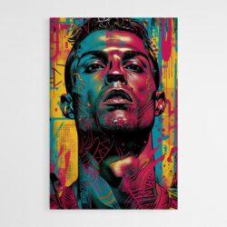 Tableau Street Art Ronaldo CR7