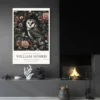 Affiche William Morris Chouette salon noir 1.webp