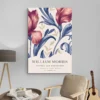 Affiche William Morris Iris decoration moderne 1.webp