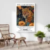 Affiche William Morris Jaguar decoration contemporaine 1.webp