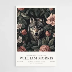 Affiche William Morris Loup 1 1.webp