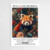 Affiche William Morris Panda Roux 1 1.webp