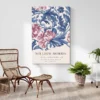 Affiche William Morris Pivoines decoration contemporaine 1.webp