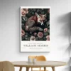Affiche William Morris Renard Gris salle a manger 1.webp