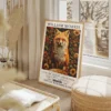 Affiche William Morris Renard et Fleurs salon boheme 1.webp
