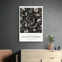 Affiche William Morris Vipere decoration sobre 1.webp
