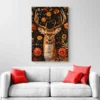 Tableau William Morris Cerf canape 1.webp