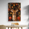 Tableau William Morris Cerf salle a manger 1.webp