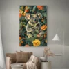 Tableau William Morris Koala decoration 1.webp