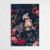 Tableau William Morris Leopard Fleurs 1 1.webp