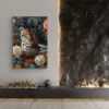 Tableau William Morris Leopard Jungle cosy 1.webp