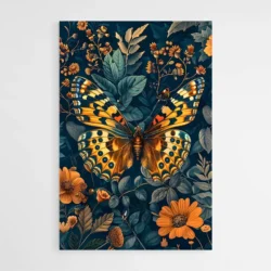 Tableau William Morris Papillon Dore 1 1.webp