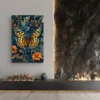 Tableau William Morris Papillon Dore cosy 1.webp