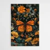 Tableau William Morris Papillon Orange 1 1.webp