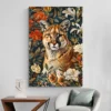 Tableau William Morris Puma deco minimaliste 1.webp