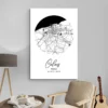affiche carte calais decoration moderne 1.webp