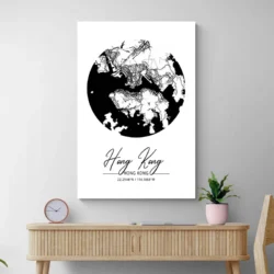 affiche carte hong kong mur clair 1.webp