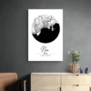 affiche carte nice decoration sobre 1.webp