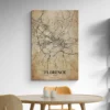 affiche carte vintage florence italy salle a manger 1.webp