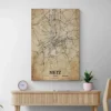 affiche carte vintage metz france mur clair 1.webp
