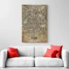affiche carte vintage paris france canape 1.webp