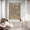 affiche carte vintage paris france deco moderne 1.webp