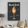 affiche recette aperol spritz decoration moderne 1.webp