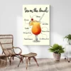 affiche sex on the beach decoration contemporaine 1.webp