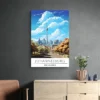 affiche voyage johannesburg decoration sobre 1.webp