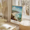 affiche voyage malibu salon boheme 1.webp