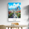 affiche voyage manilles salle a manger 1.webp