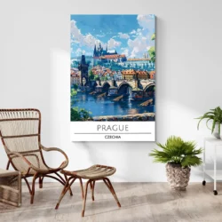 affiche voyage prague decoration contemporaine 1.webp