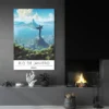affiche voyage rio de janiero salon noir 1.webp