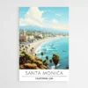 affiche voyage santa monica 1 1.webp