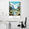 affiche voyage yosemite bureau 1.webp