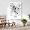 poster carte hanoi vietnam decoration contemporaine 1.webp