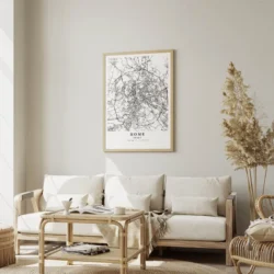 poster carte rome italy salon midcentury 1.webp