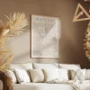 Affiche Matisse Beige 1 salon taupe 1.webp