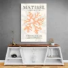 Affiche Matisse Corail mur gris 1.webp