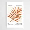 Affiche Matisse Feuille Orange 1 1.webp