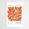 Affiche Matisse Feuilles Orange 1 1.webp